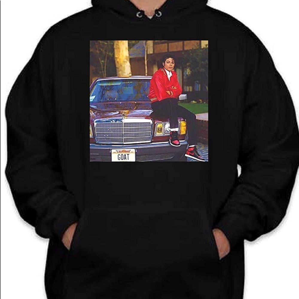 Michael Jackson The Goat Black Hoodie - Unisex